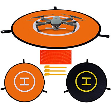 Rovtop 30" (75cm) Landing Pad Quick-folding Quadcopter Launch Pad for RC Drone