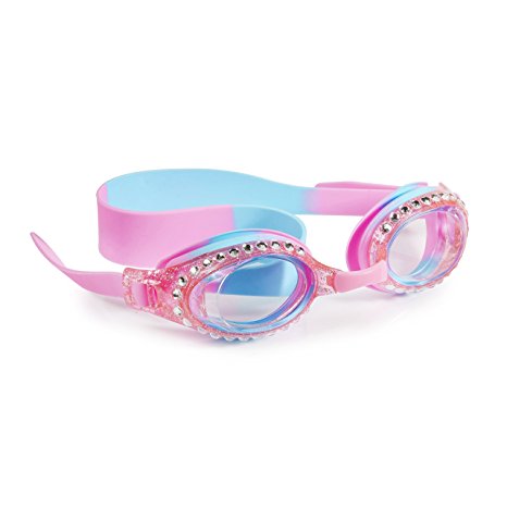 Swimming Goggles For Girls - New Glitter Classic Kids Swim Goggles By Bling2o