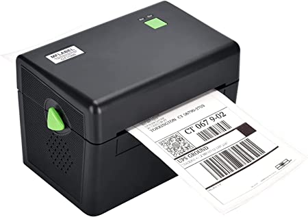 MFLABEL Label Printer, 4x6 Thermal Label Printer Commercial Grade Direct Thermal Label Maker High Speed USB Port Printer for Barcodes,Mailing,Shipping, Etsy,Ebay,Amazon Barcode Express Label Printing