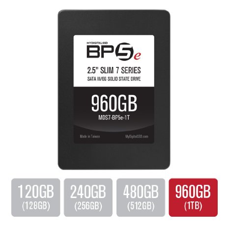 MyDigitalSSD 960GB 1TB BP5e Slim 7 Series 7mm 25quot SATA III 6G SSD Solid State Drive - MDS7-BP5e-1T