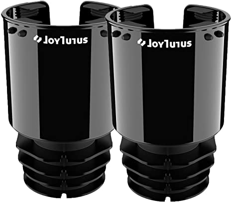 JOYTUTUS Cup Holder for Car, Upgrade Cup Holder Expander, Large Car Cup Holders Hold 18-40 oz Bottles and Mugs, Cup Holder for Car, Adapt Most Regular Cup Holder 2 Pack