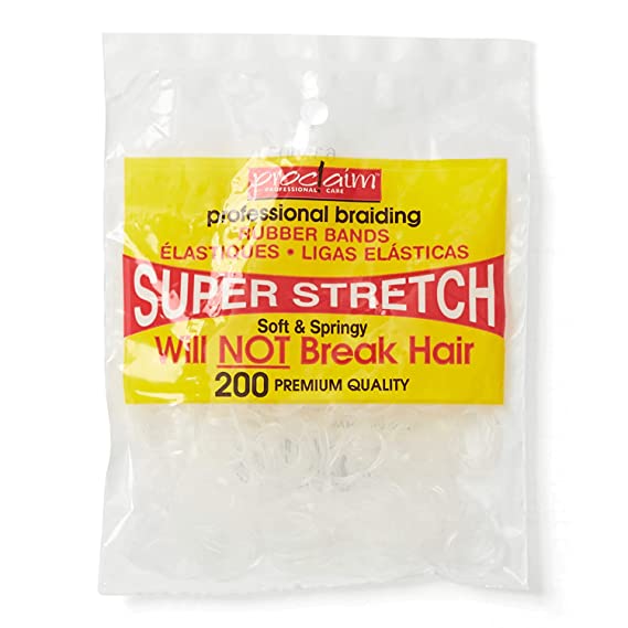 Proclaim Rubber Bands Clear 200 Count Clear