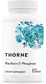 Thorne Research - Riboflavin 5'-Phosphate - Bioactive Form of Vitamin B2 for Methylation Support - 60 Capsules