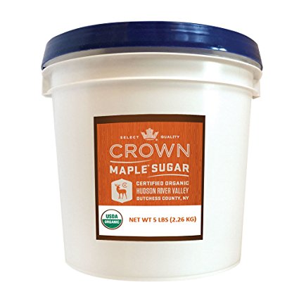 Crown Maple Organic Maple Sugar, 5 Pound