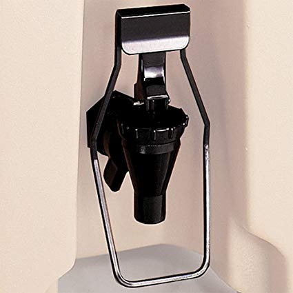 Cambro LCDES110 Black Easy Serve Dispenser For LCD and UC Spigots