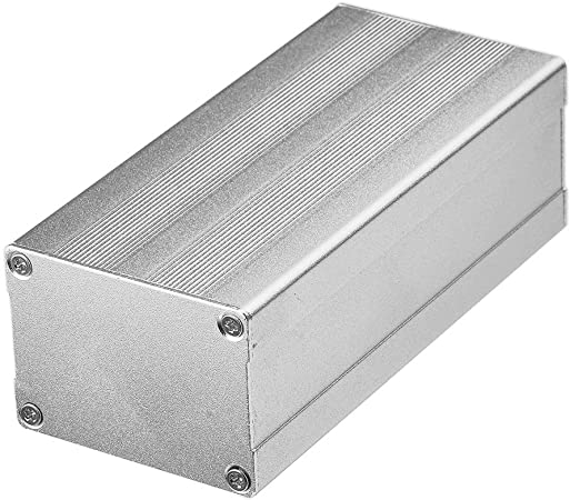 Eightwood Aluminum Project Enclosure Electronic Box DIY PCB Board Case Sliding Extrusion - 4.33 x 2.01 x 1.50 inch (LWH)