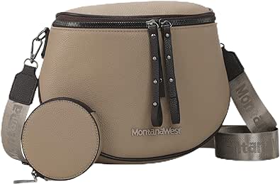 Montana West Crossbody Bags for Women Girls Sling Bag with Zipper for Women with Adjustable Strap