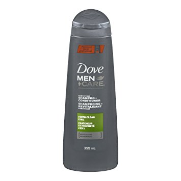 Dove Men  Care Fresh Clean Shampoo & Conditioner, 355mL