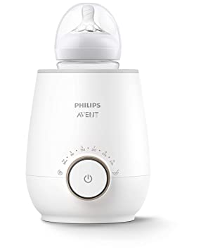 Philips Avent Baby Bottle Warming Bundle with Natural Baby Bottles with Natural Response Nipples, 9 Ounce, 4 Pack   Fast Baby Bottle Warmer