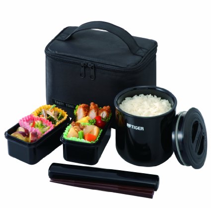 Tiger LWY-E046 Thermal Lunch Box, Black