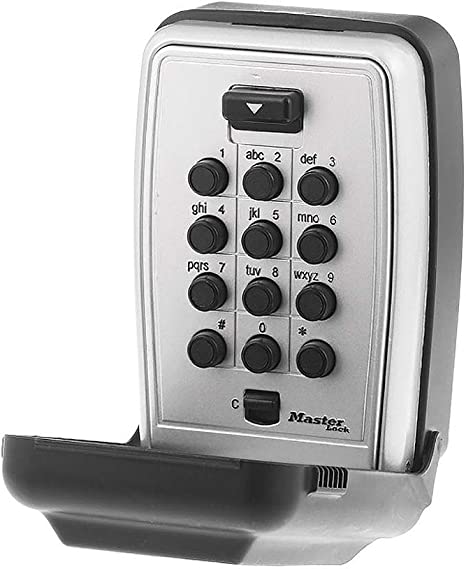 Master Lock 5423D Push Button Wall Mount Key Safe