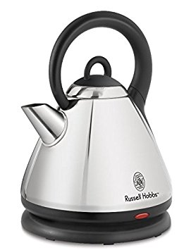 Russell Hobbs KE9001SC 1.8-Liter Dome Style Auto-Off 360-Degree Cordless Electric Kettle, Silver