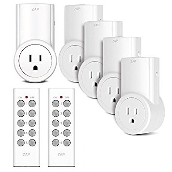 Etekcity Wireless Remote Control Electrical Outlet Switch for Household Appliances (Certified Refurbished)