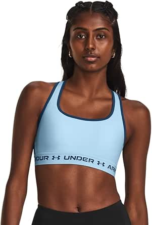 Under Armour Women's Crossback Mid Impact Sports Bra