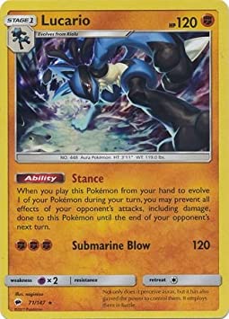 Lucario - 71/147 - Holo Rare