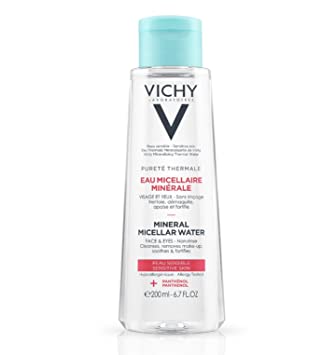 Vichy Pureté Thermale One Step Micellar Cleansing Water & Makeup Remover for Sensitive Skin