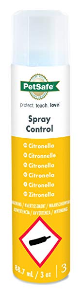 PetSafe Spray Control Citronella Refill Can, Anti Bark, Training for Dogs