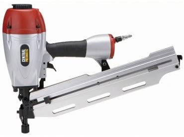 3-in-1 Air Framing Nailer with adjustable magazine for 2" to 3-1/2" clipped or full-head nails collated at 21°, 28° and 34°