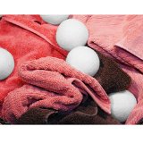 Big Sister Solutions -Wool Dryer Balls - Set of 6 - 100  Natural Fabric Softener -Jumbo Size 10 Circumference -No Questions Asked Money Back Guarantee