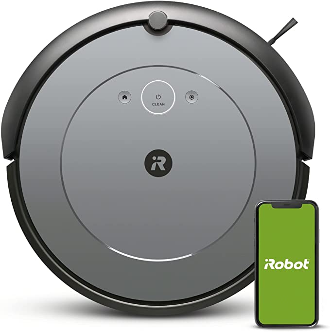 iRobot® Roomba® i2 (2152) Wi-Fi® Connected Robot Vacuum - Navigates in Neat Rows, Compatible with Alexa, Ideal for Pet Hair, Carpets & Hard Floors