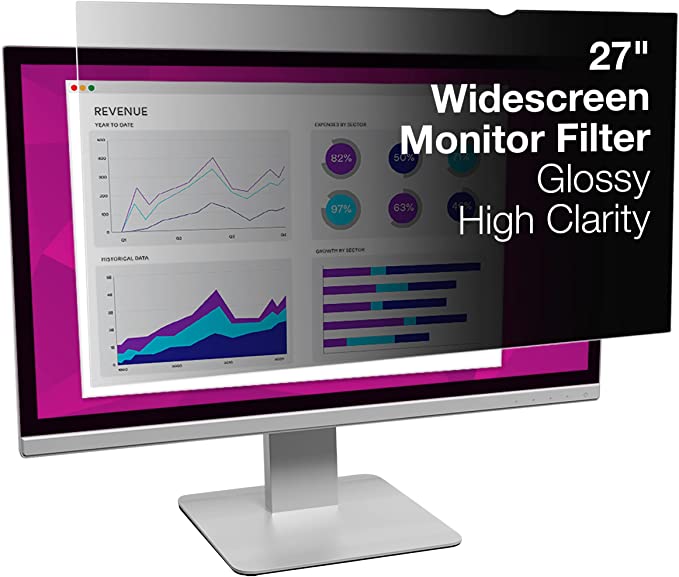 3M High Clarity Privacy Filter for 27" Monitor (HC270W9B)