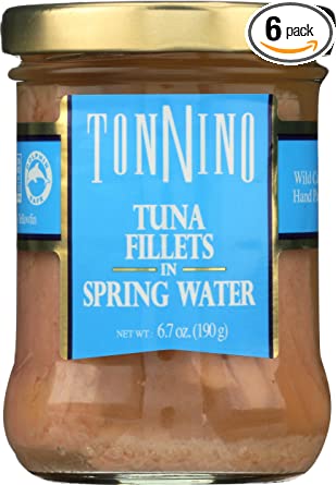 Tonnino Tuna Fillet in Water, 6.7 oz