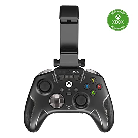 Turtle Beach Recon Cloud Wired Gaming Controller with Bluetooth for Xbox Series X|S, Xbox One, Windows, Android Mobile Devices – Remappable Buttons, Audio Enhancements, Superhuman Hearing – Black