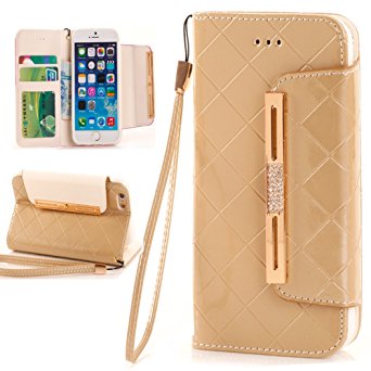 iPhone 7 Plus Cases,iPhone 7 Plus leather Case,Creativecase Elegant Wallet Case,PU Leather,Flip Protective Phone Case Strap Cover for iPhone 7 Plus 5.5 inch