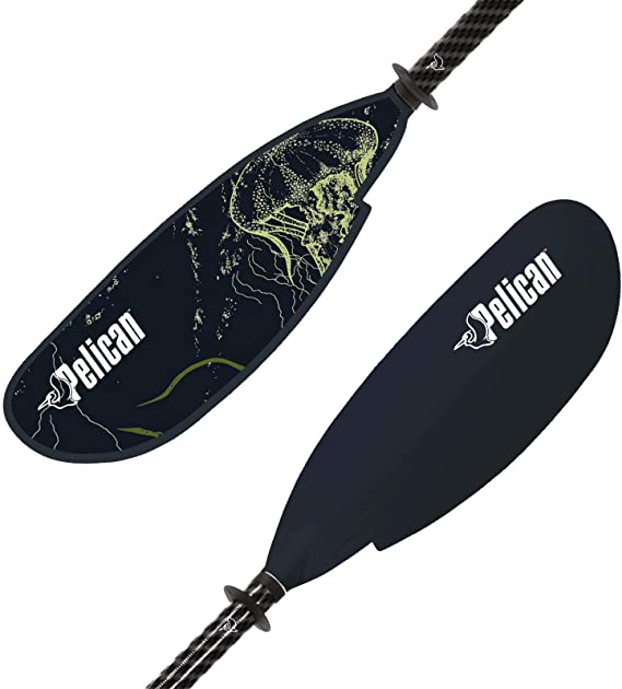 Symbiosa Kayak Paddle | Adjustable Fiberglass Shaft with Nylon Blades | Lightweight, | Perfect for Kayaking