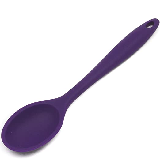 Chef Craft Premium Silicone Spoon Basting Brush, 11", Purple