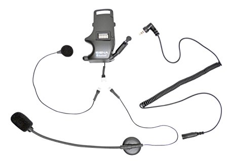 Sena SMH-A0304 Helmet Clamp Kit for Earbuds with Boom and Wired Microphones for SMH10 Bluetooth Headset