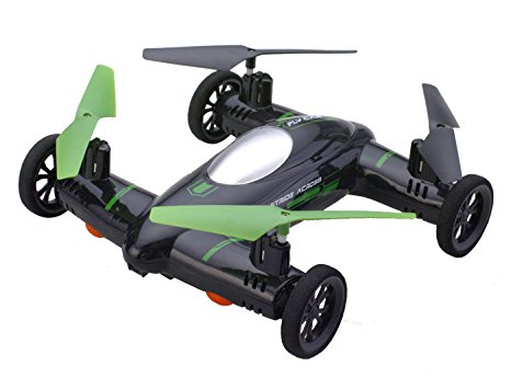 Flying Car , 2-in-1 RC Car and Quadcopter Drone , 1-Key home Return , Bonus Battery (Double Flight Time) by Bo Toys
