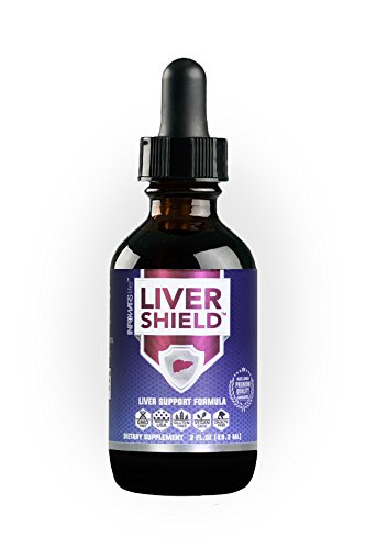 Liver Shield Support Formula Dietary Supplement in 2 Oz Dropper Bottle