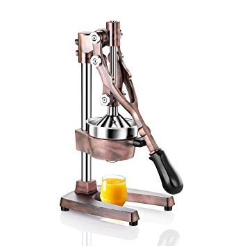 New Star Foodservice 46885 Commercial Citrus Juicer, Antique Bronze Finish