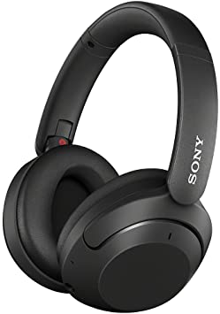 Sony WH-XB910N EXTRA BASS Noise Cancelling Headphones, Wireless Bluetooth Over the Ear Headset with Microphone and Alexa Voice Control, Black