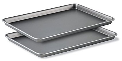 Calphalon Classic Bakeware Special Value 12-by-17-Inch Rectangular Nonstick Jelly Roll Pans, Set of 2