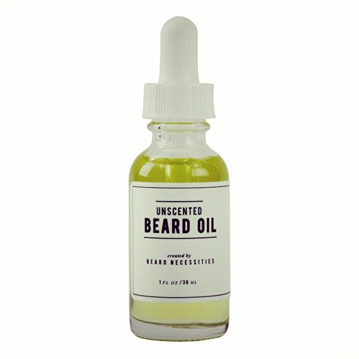 Beard Oil & Leave In Conditioner For Men By Beard Necessities - Natural Argan & Jojoba Oils Will Replenish Damaged Facial Hair. Perfect Staple For Your Grooming Kit. Get A Healthy Beard Today! (1 Oz.)