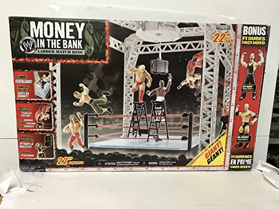 WWE Money In the Bank Ladder Match Ring with Jeff Hardy & Mr. Kennedy