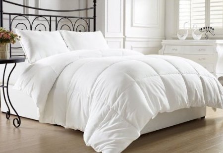 Multiple Sizes - White Down Alternative Comforter/ Duvet Cover Insert-Queen - Exclusively by BlowOut Bedding RN #142035