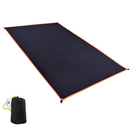 Geertop 1-4 Person Ultralight Waterproof Tent Tarp Footprint Ground Sheet Mat, for Camping, Hiking, Picnic