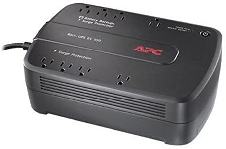 APC Back-UPS ES 550 - UPS - AC 120 V - 330 Watt - 550 VA - USB - 8 output connector(s)