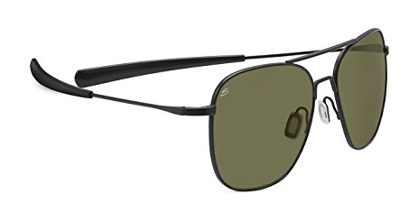 Serengeti 7976 Aerial, Satin Black Frame, 555nm Lens