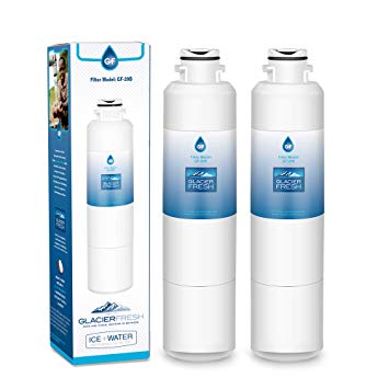 DA29-00020B Refrigerator Water Filter Replacement for Samsung DA29-00020B, DA29-00020A, HAF-CIN/EXP, 46-9101 by Glacier Fresh, 2 Packs
