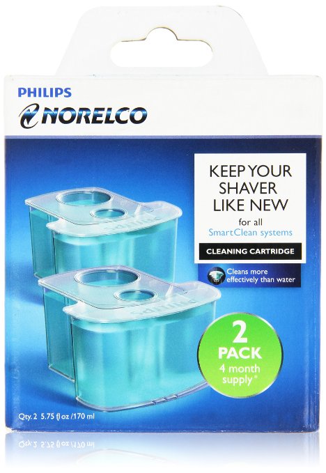 Philips Norelco JC302/52 Smartclean Replacement Cartridge for Shaver Series 9000