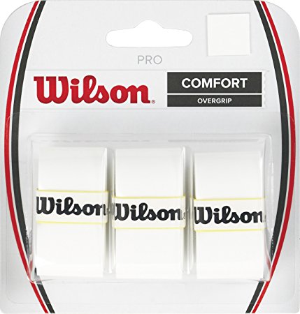 Wilson Pro Tennis Racquet Over Grip, Pack of 3