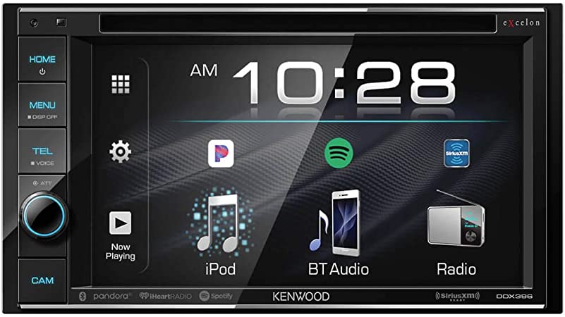 [D] Kenwood DDX396 6.2 inch DVD Receiver with Bluetooth