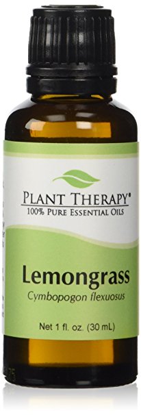 Lemongrass Essential Oil. 30 ml (1 oz). 100% Pure, Undiluted, Therapeutic Grade.