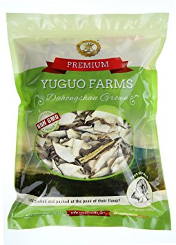 Yuguo Farms Dried Sliced Shiitake Mushrooms, 14 oz bag