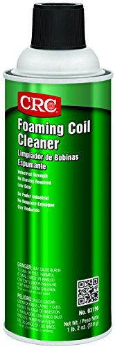 CRC Foaming Coil Cleaner, 18 oz Aerosol Can, Clear/Yellow
