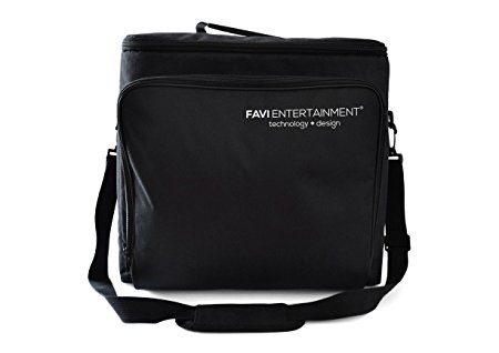 FAVI Universal Video Projector Travel Bag - US Version (Includes Warranty) - Black (FE-LG-BAG-BL)